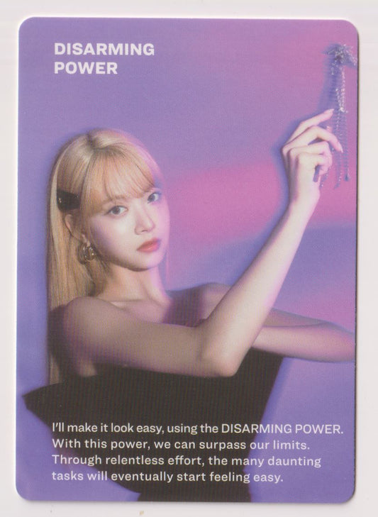 Le Sserafim - Easy - Eunchae 3 - Weverse Version Photocard