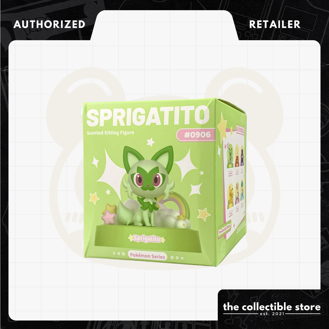Pokemon - Sprigatito - Sitting Scented Box Figure