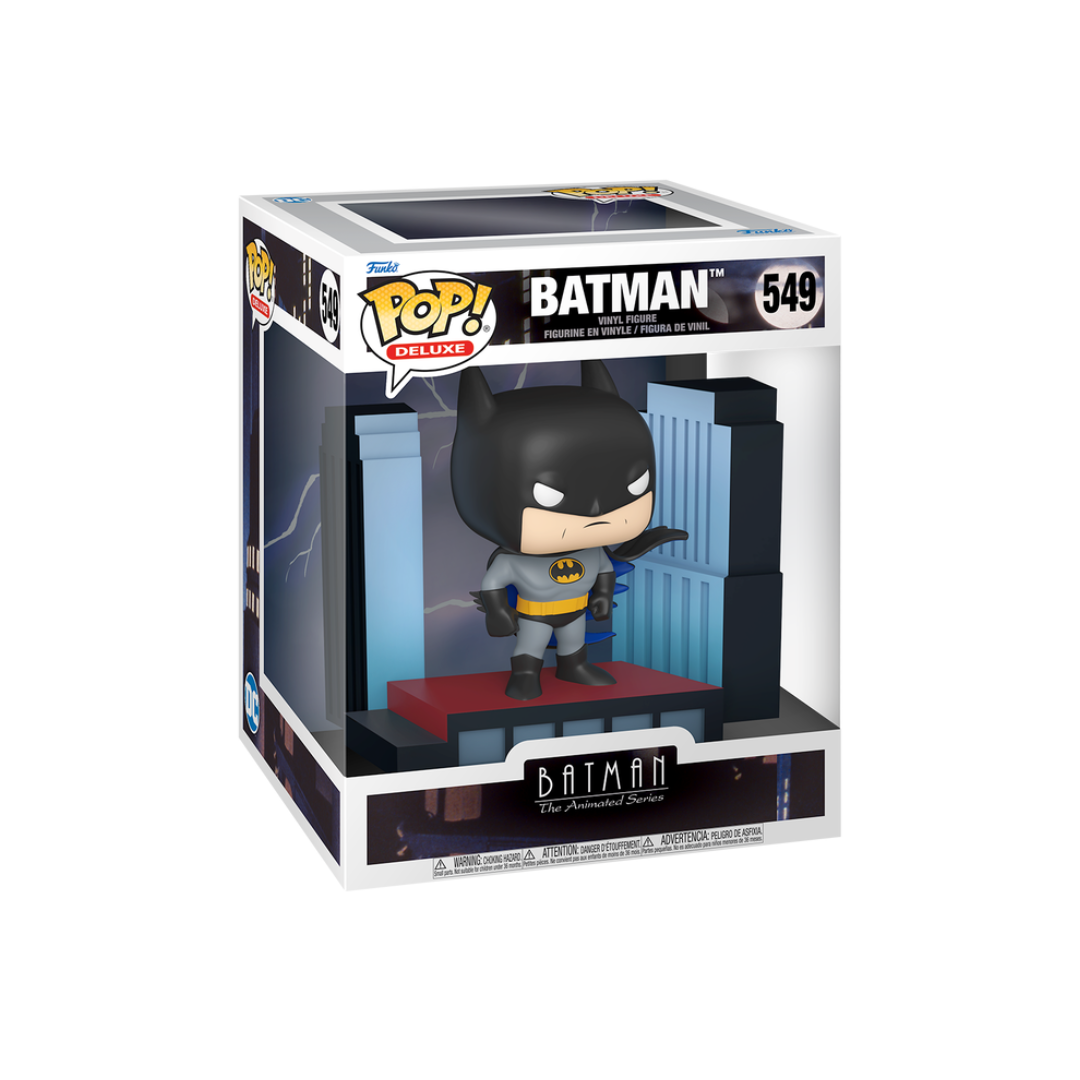 Funko Pop! Deluxe Batman The Animated Series - Batman on Rooftop #549