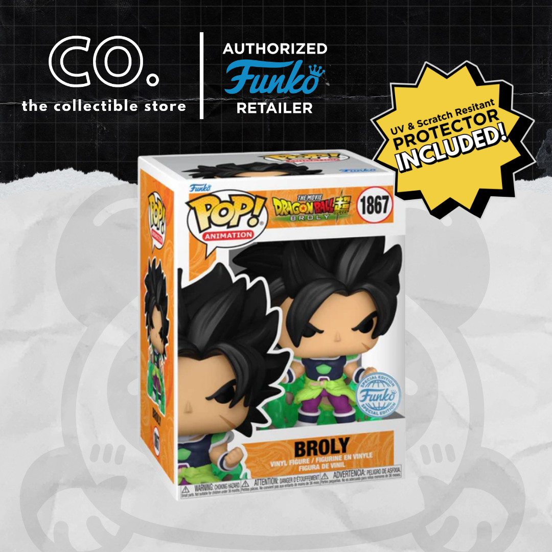 Funko Pop! Dragon Ball Super Broly (Enraged) #1867 Special Edition with Protector