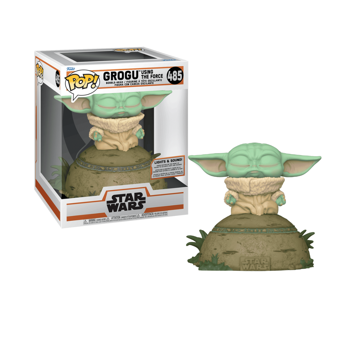 Funko Deluxe Star Wars - Grogu Using the Force #485