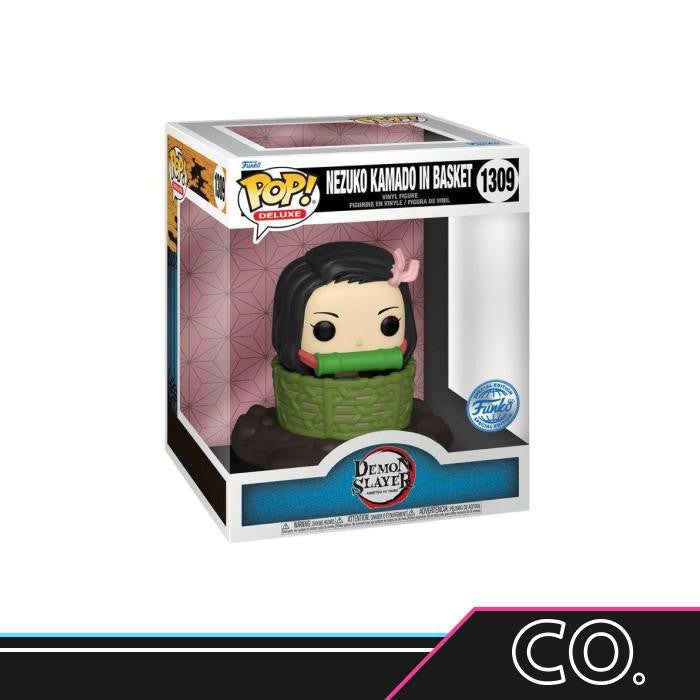 Funko Deluxe Demon Slayer - Nezuko in Basket #1309 Special Edition