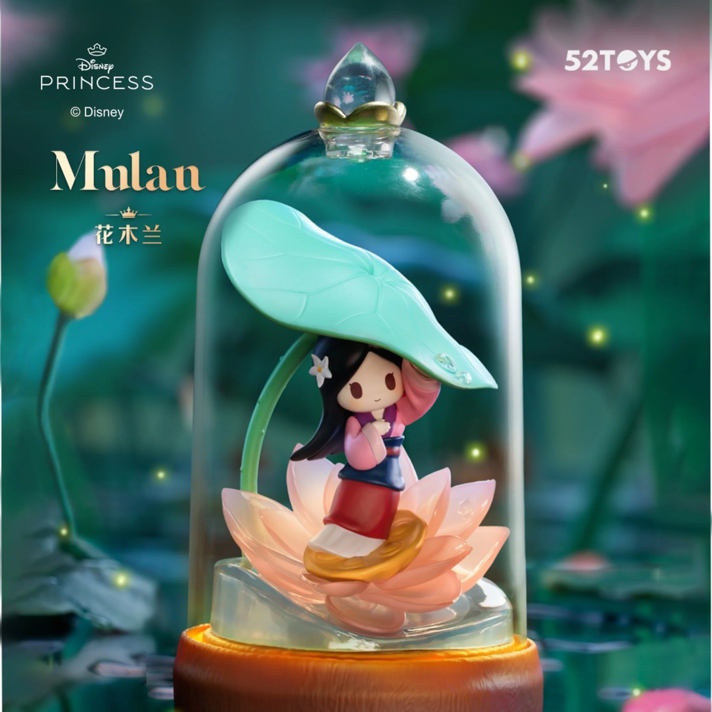 [D-baby] Disney Princess Flowers & Shadows Series Blind Box Figures (Single)