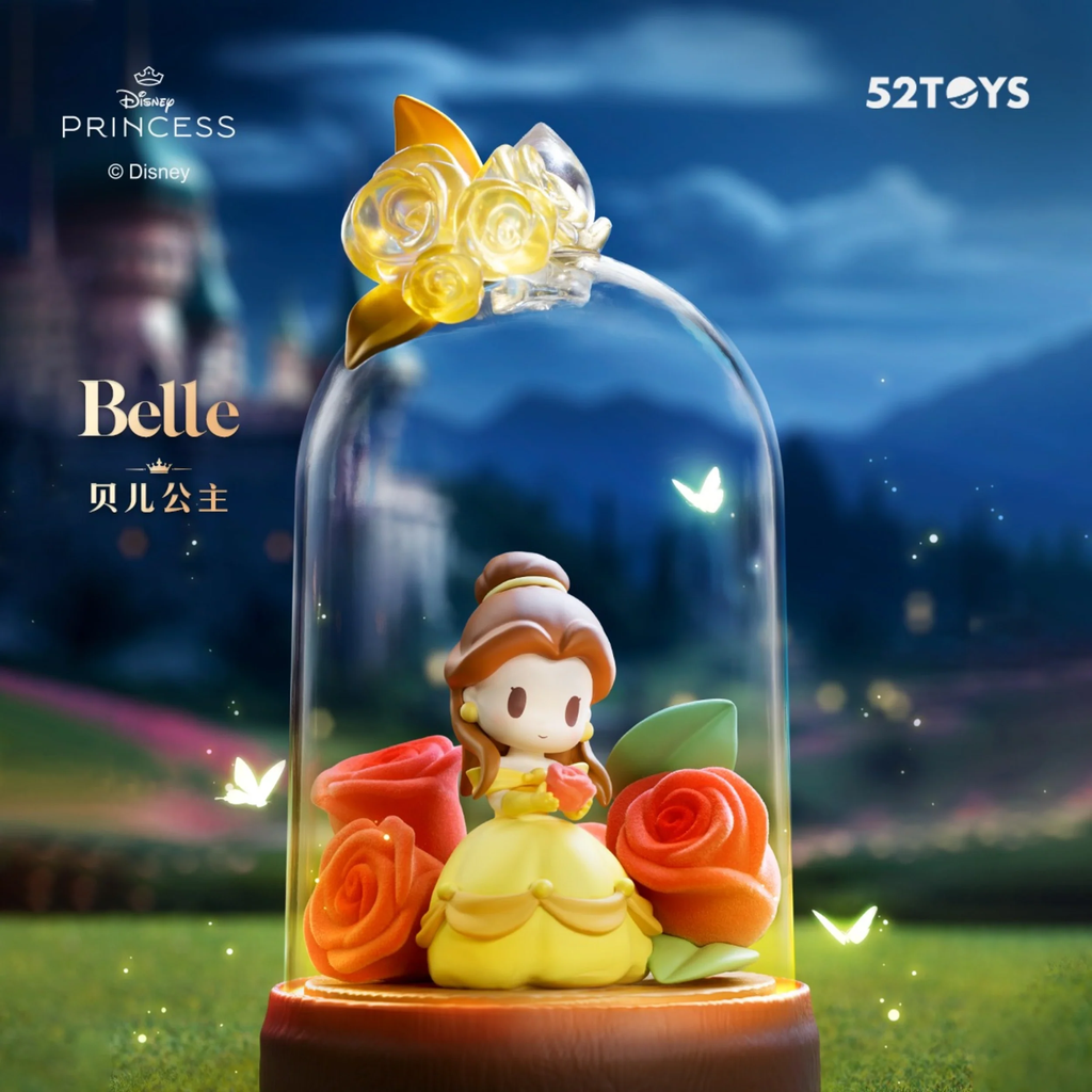 [D-baby] Disney Princess Flowers & Shadows Series Blind Box Figures (Single)