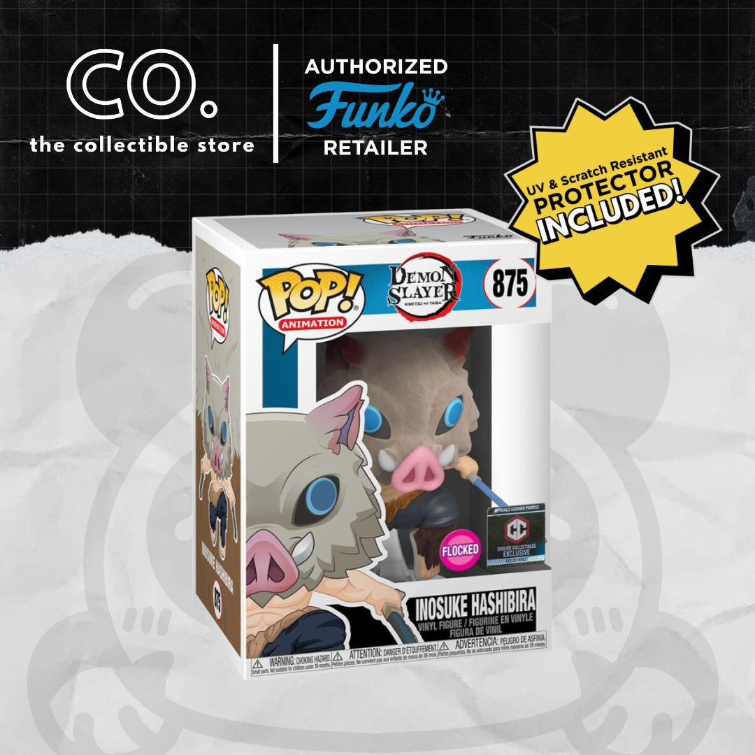 Funko Pop! Demon Slayer - Inosuke Hashibira #875 Flocked Chalice Collectibles