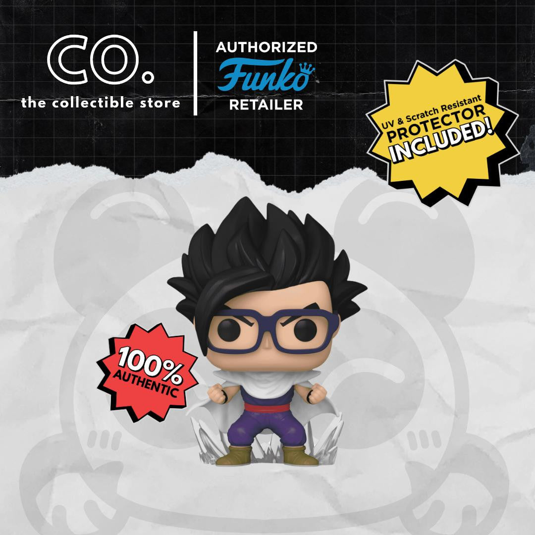 Funko Pop! Dragon Ball Super Hero Gohan in Cape #1708 Chalice Collectibles with Protector
