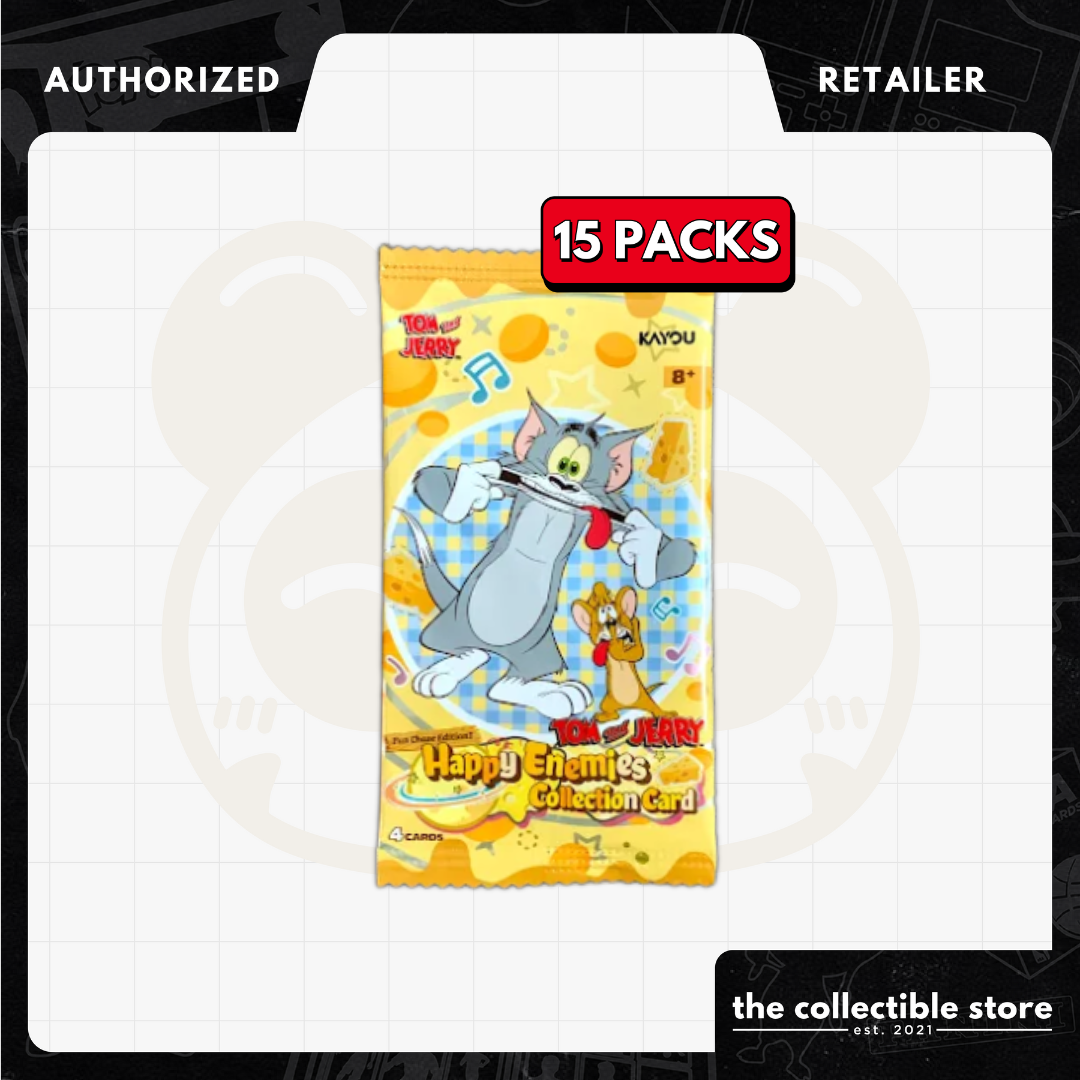 Tom and Jerry - Happy Enemies Collectible Cards Fun Chase Edition Series 1 EN 15 Packs