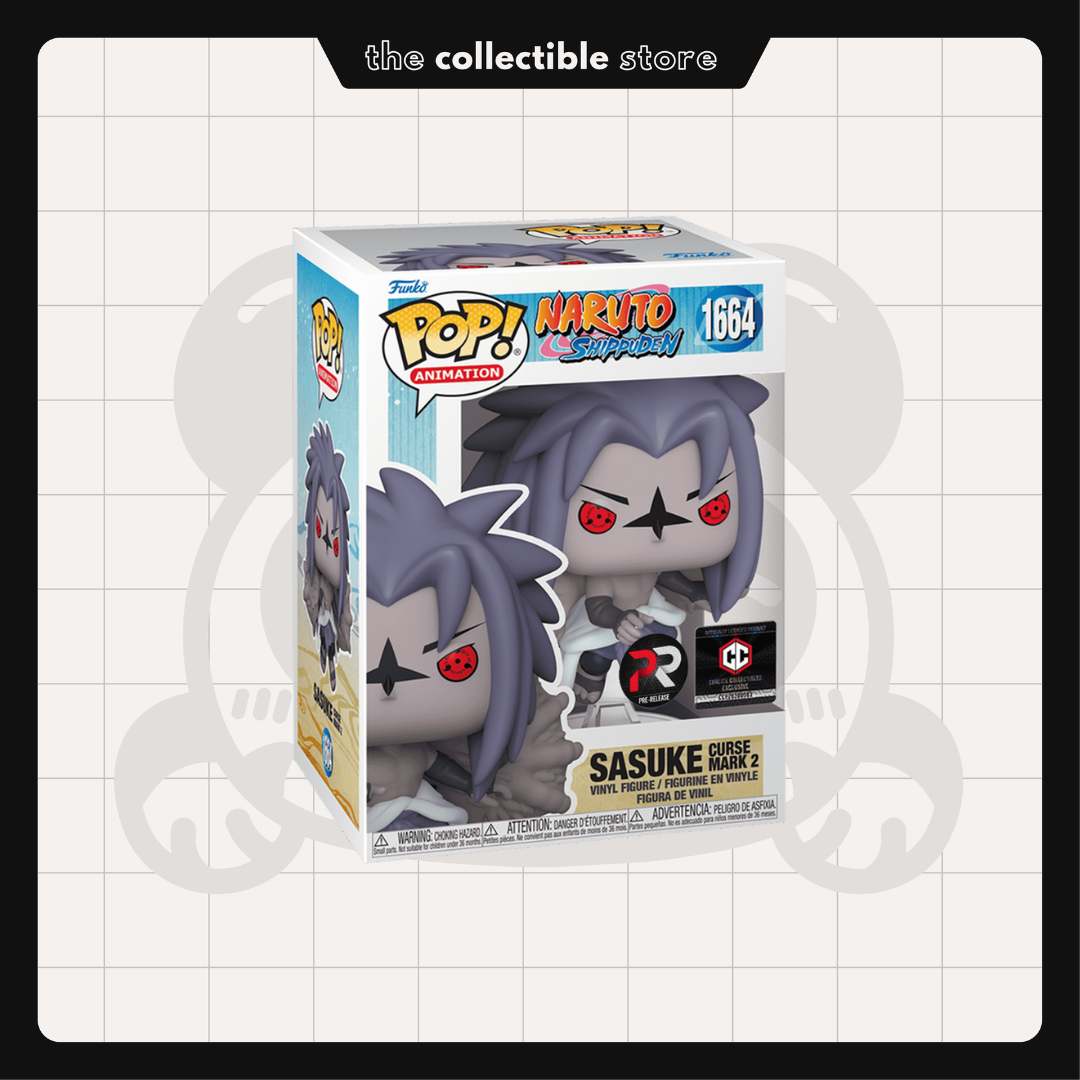 Funko Pop! (Pre-Release) Naruto Shippuden - Sasuke [Curse Mark 2] #1664 Chalice Collectibles