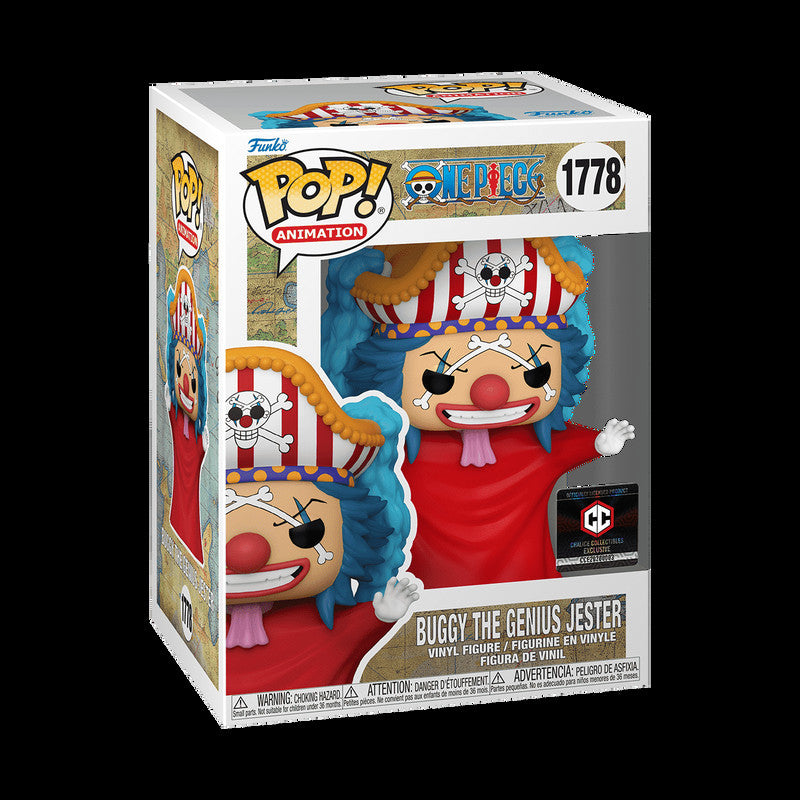 Funko Pop! One Piece - Buggy the Genius Jester #1778 Chalice Collectibles