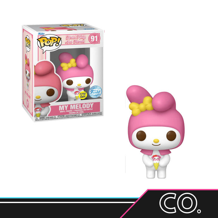 Funko Pop! Hello Kitty and Friends - My Melody #91 GITD Special Edition