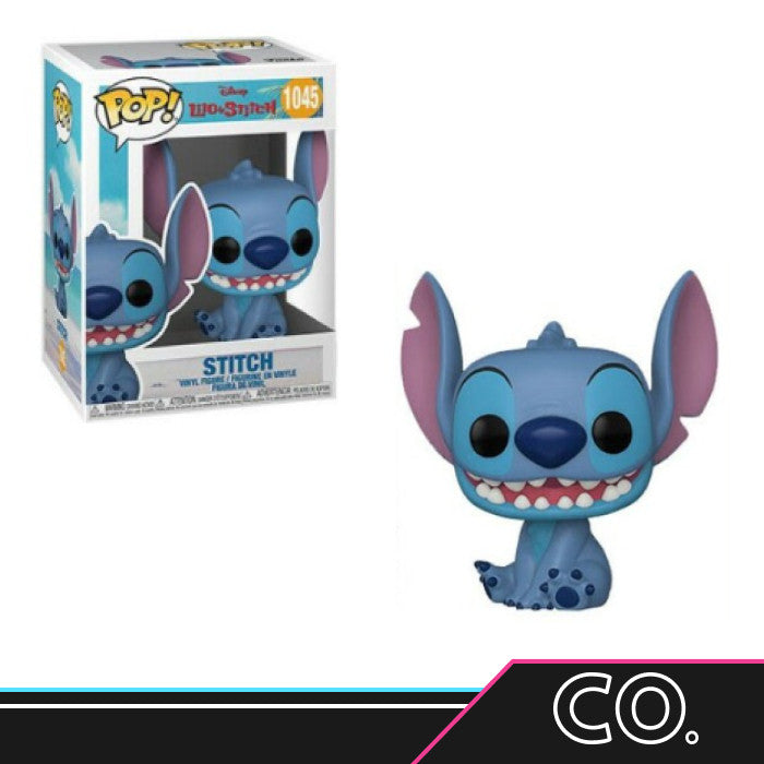 Funko Pop Disney Lilo & Stitch - Stitch #1045 With Free Protector