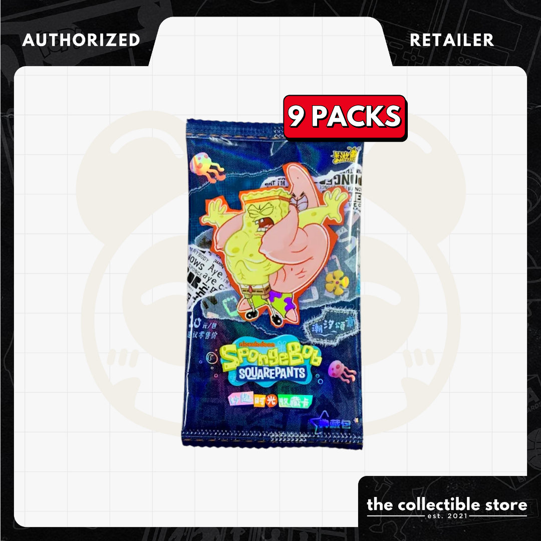 SpongeBob SquarePants - Fun Time Collectible Cards Deluxe Edition Series 2 CN 9 Packs