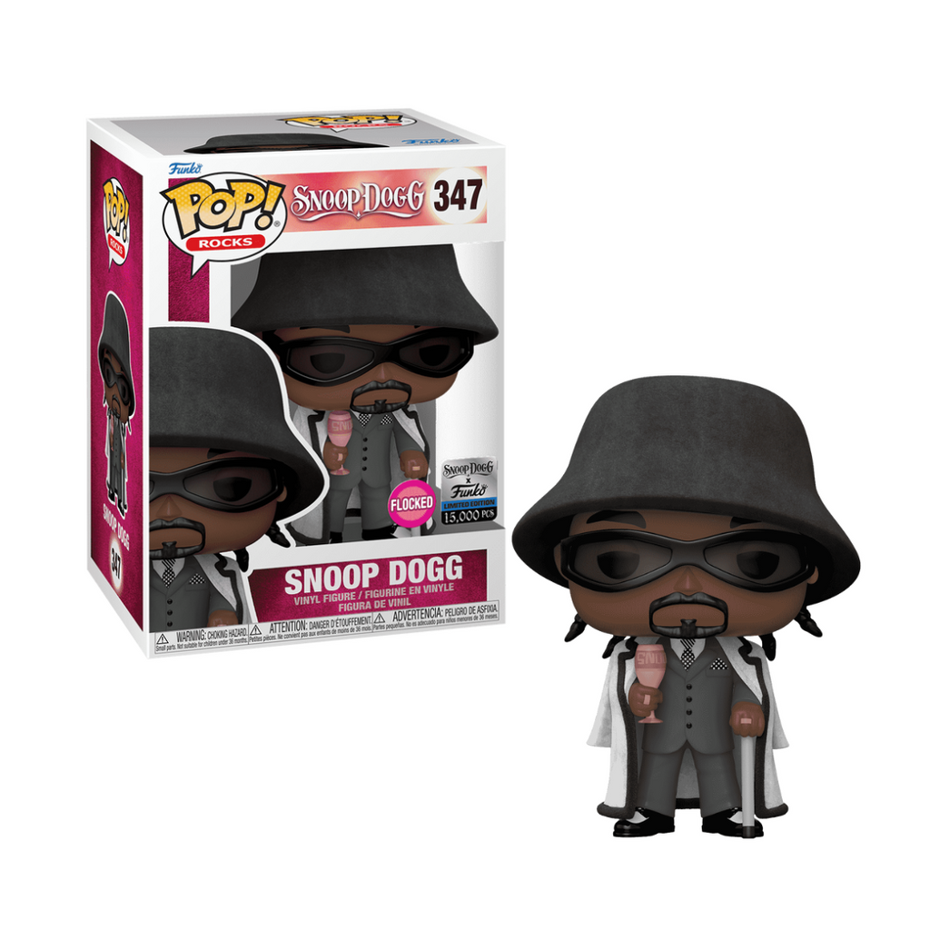 Funko Pop! Snoop Dogg 2002 BET Awards #347 Flocked Funko/Special Edition