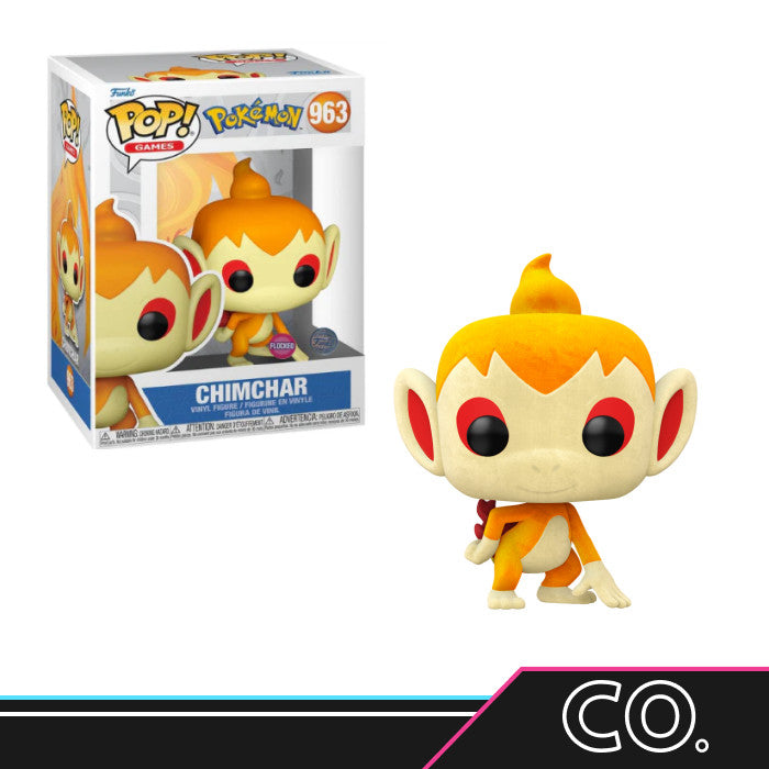 Funko Pop! Pokemon - Chimchar #963 Flocked Special Edition