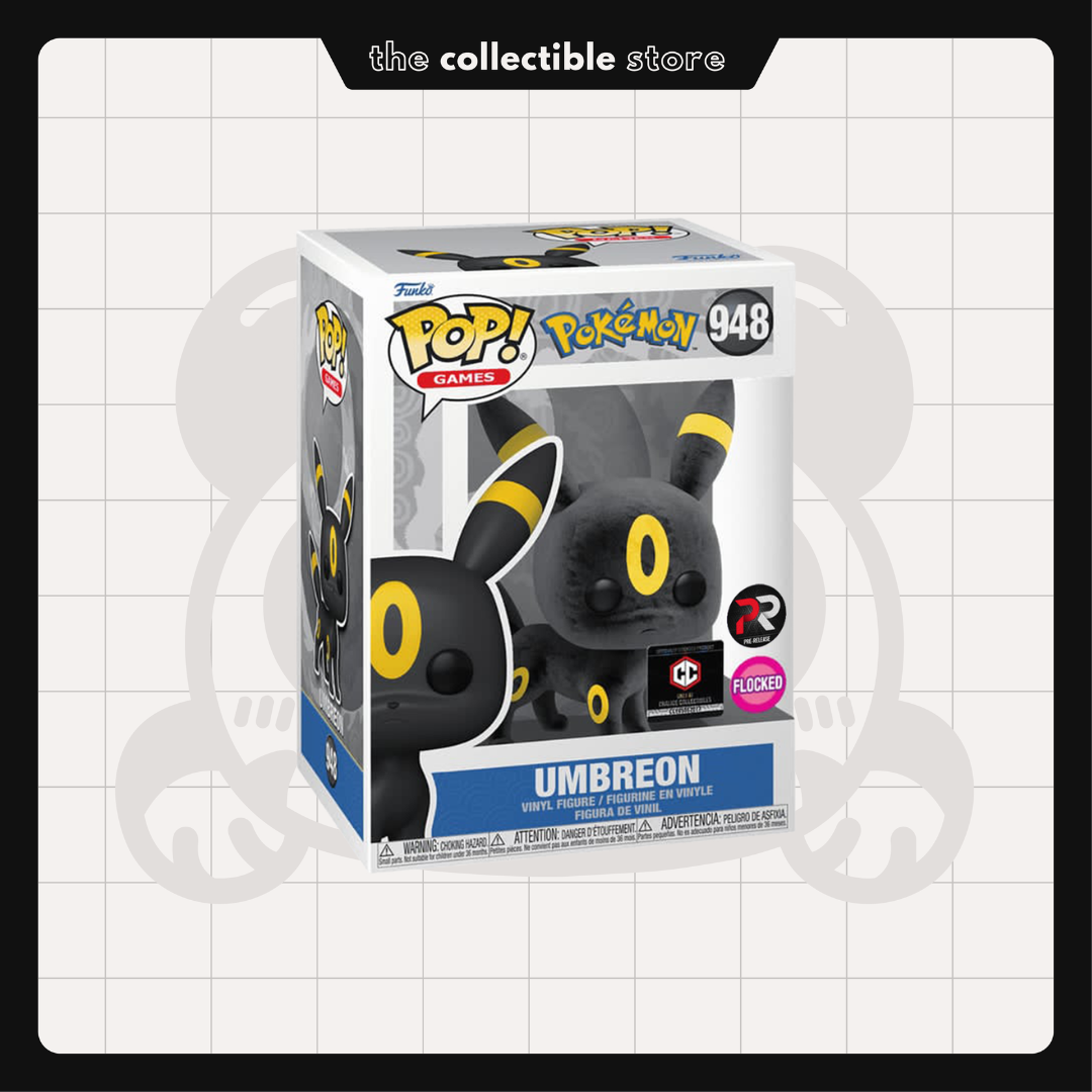 Funko Pop! (Pre-Release) Pokemon - Umbreon #948 (Flocked) Chalice Collectibles