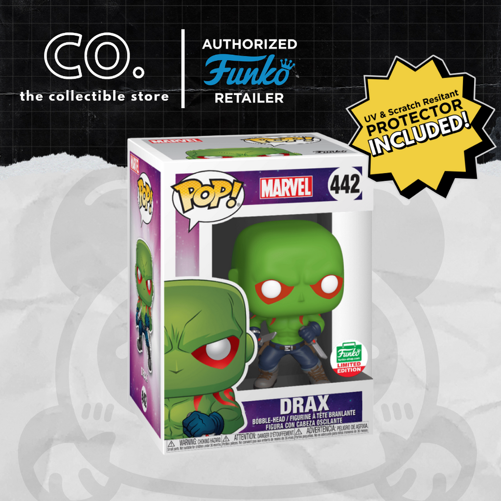 Funko Pop! Drax #442 Limited Edition with Protector