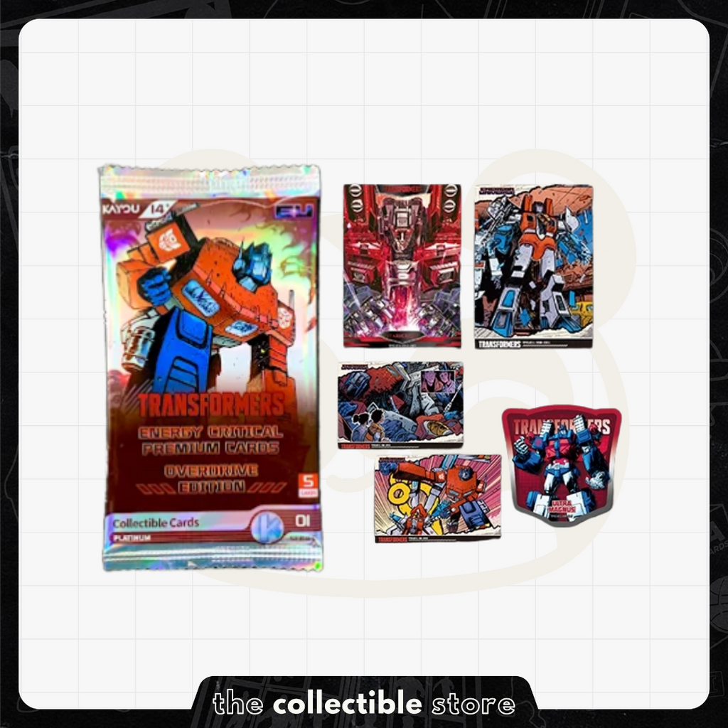 Transformers - Energy Critical Premium Edition Series 1 Collectible Cards EN - 9 Packs
