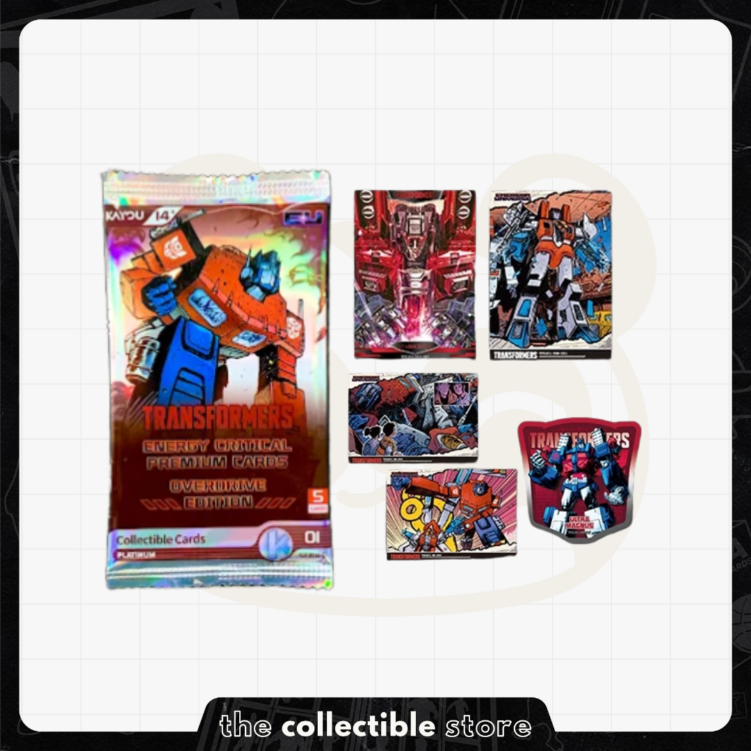 Transformers - Energy Critical Premium Edition Series 1 Collectible Cards EN - 9 Packs