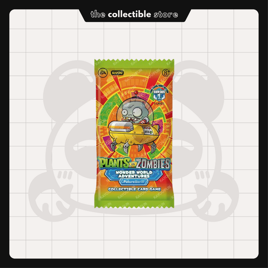 Plants Vs. Zombies - Wonder World Adventures Time Travel Quest Edition Series 1 (EN) - Kayou [Officially Licensed Trading Cards]