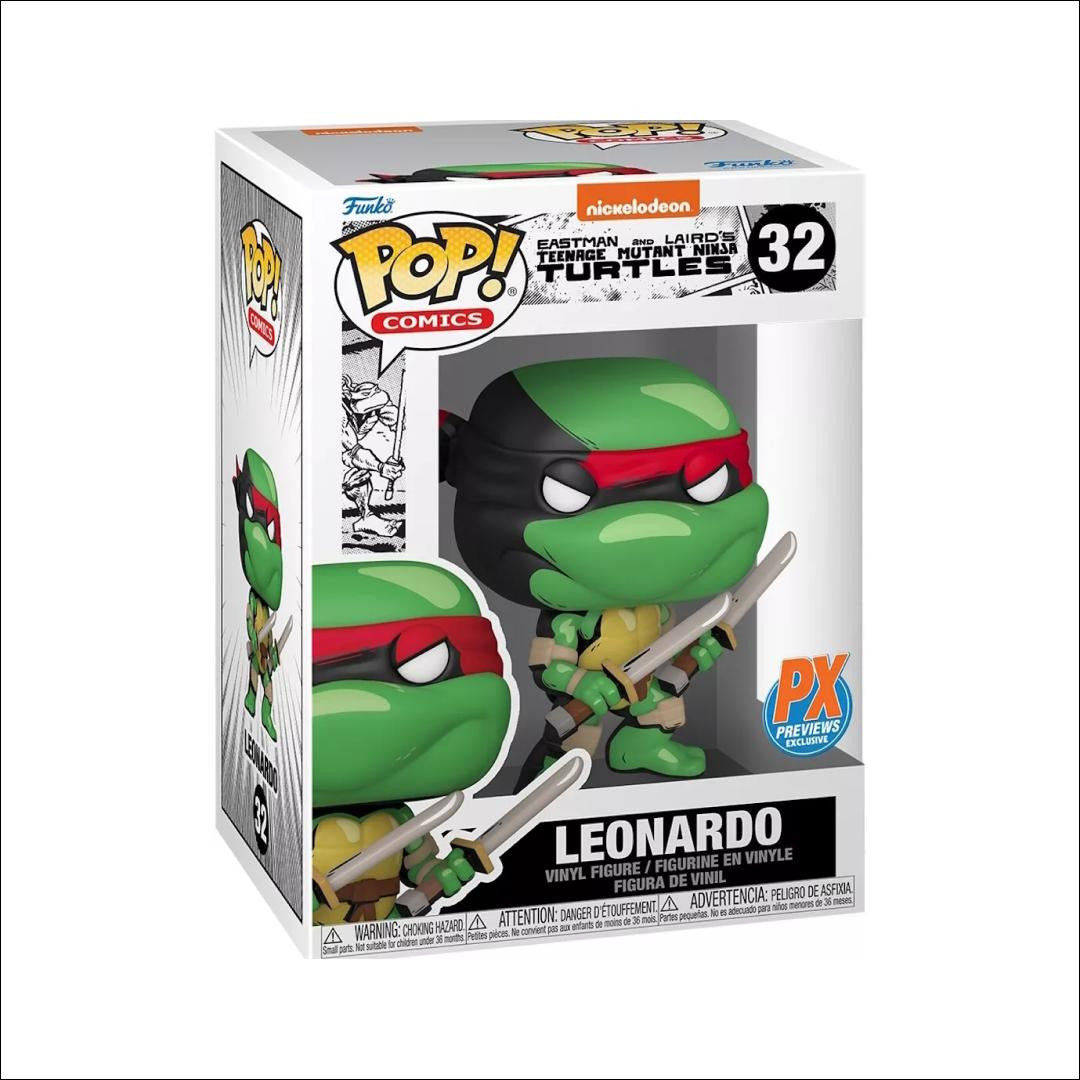 Funko Pop! Teenage Mutant Ninja Turtles - Leonardo #32 (PX Previews)