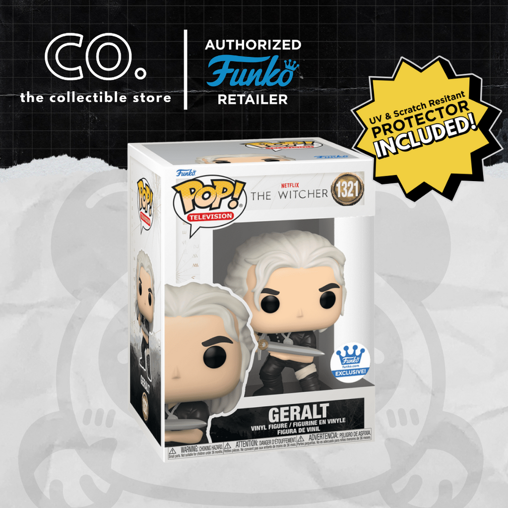 Funko Pop! The Witcher Geralt (Training) #1321 Funko Shop with Protector