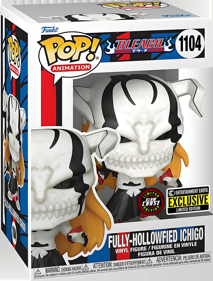 Funko Pop! Bleach - Fully-Hollowfied Ichigo #1104 GITD Special Edition Chase