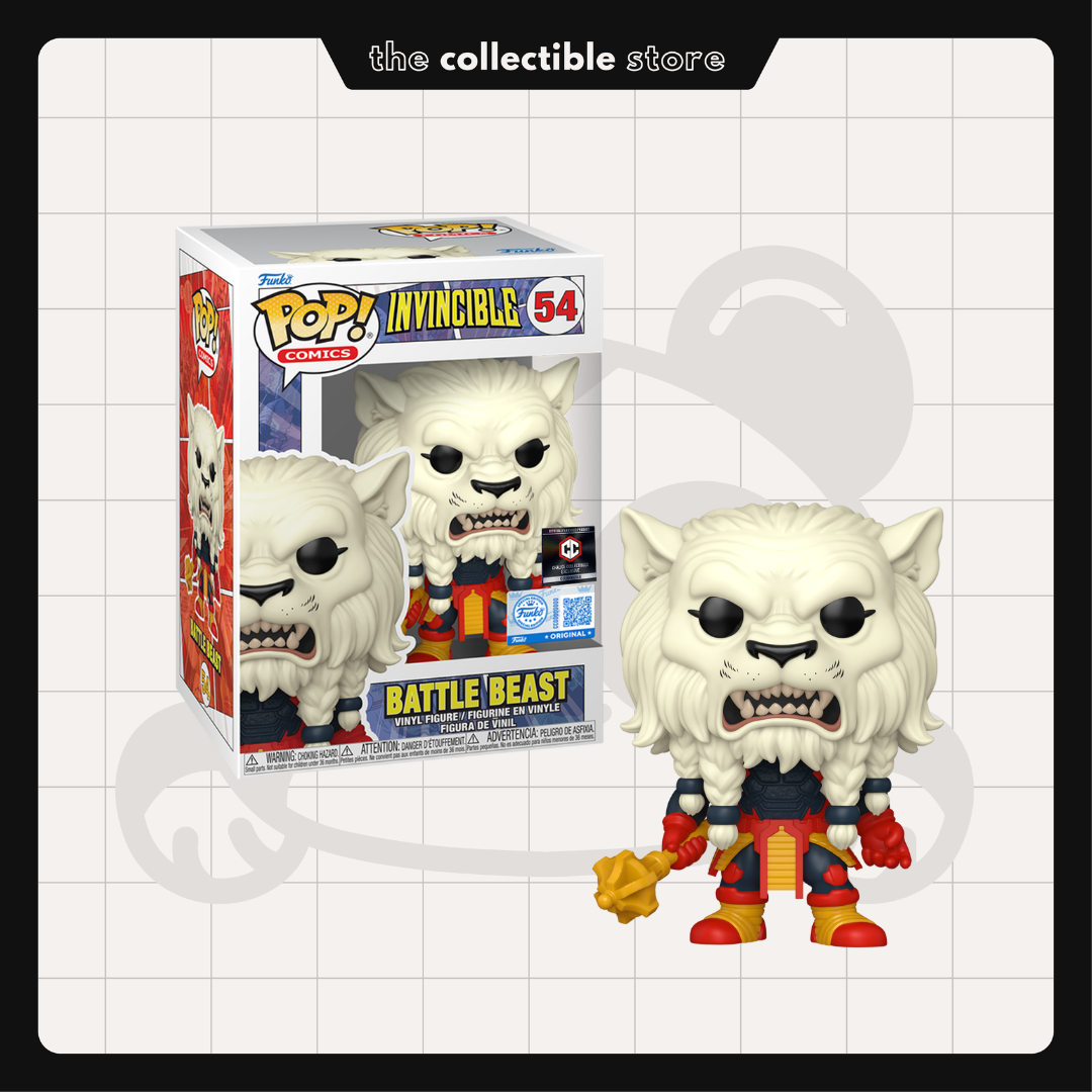 Funko Pop! Invincible - Battle Beast #54 Chalice Collectibles with Protector