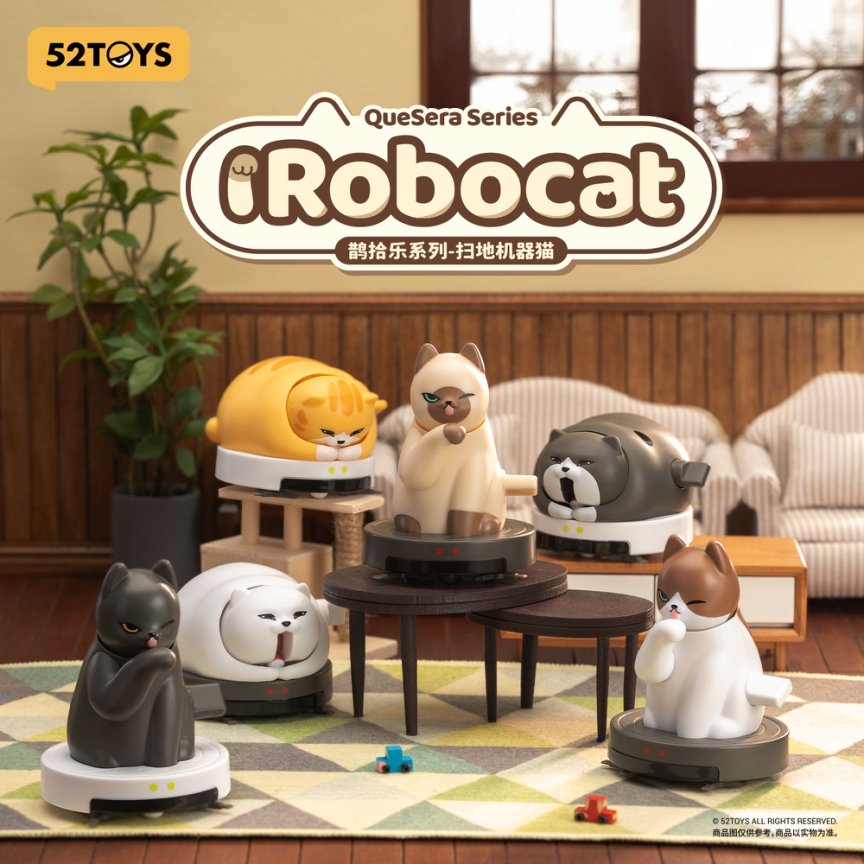 [QueSera Series] iRobotcat Blind Box Figures (Single)