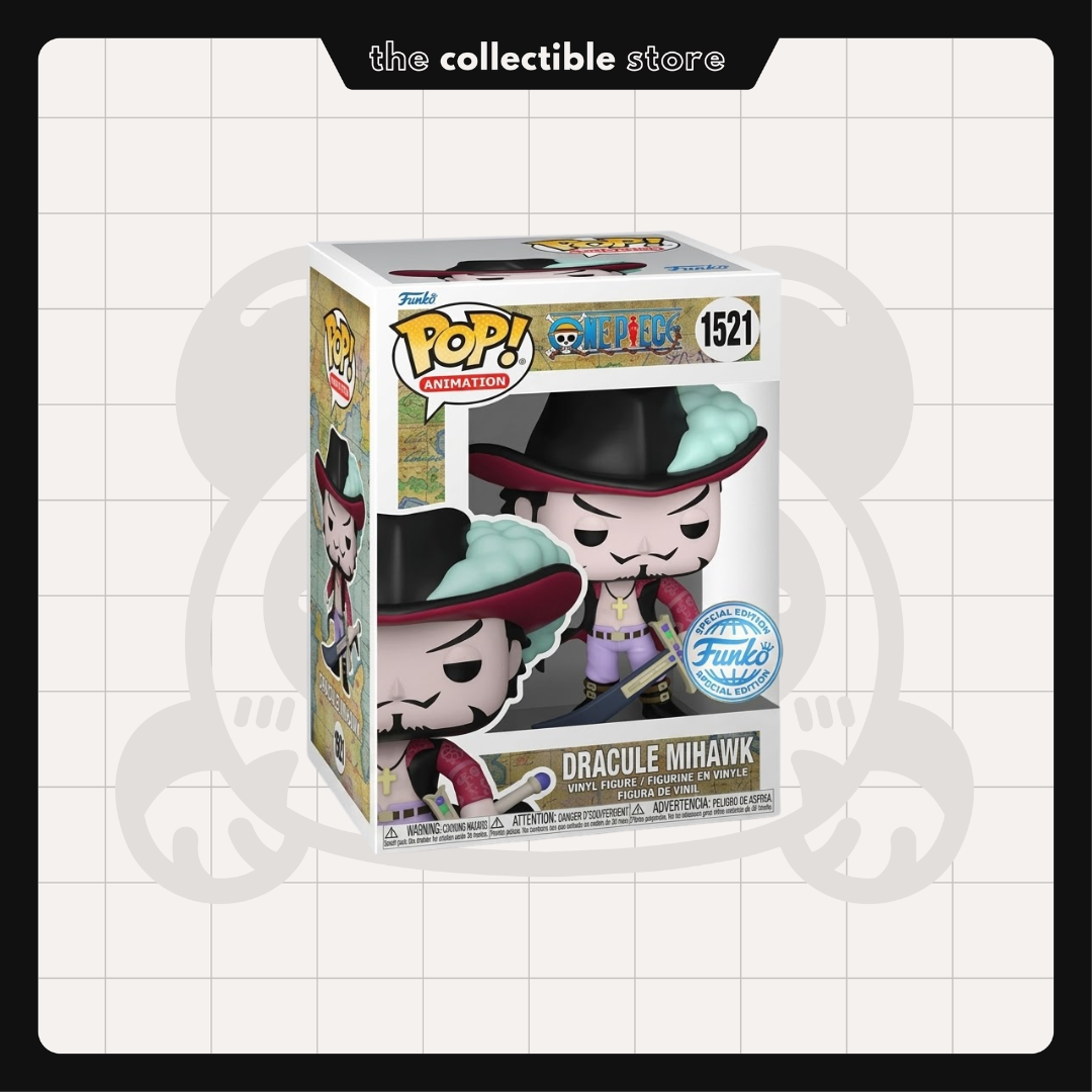Funko Pop! One Piece - Dracule Mihawk #1521 Special Edition with Protector