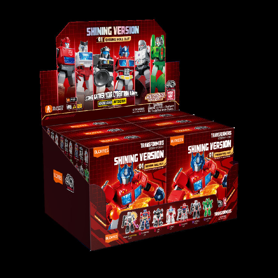 Blokees Transformers Shining Version Roll Out #01 collectible Figures