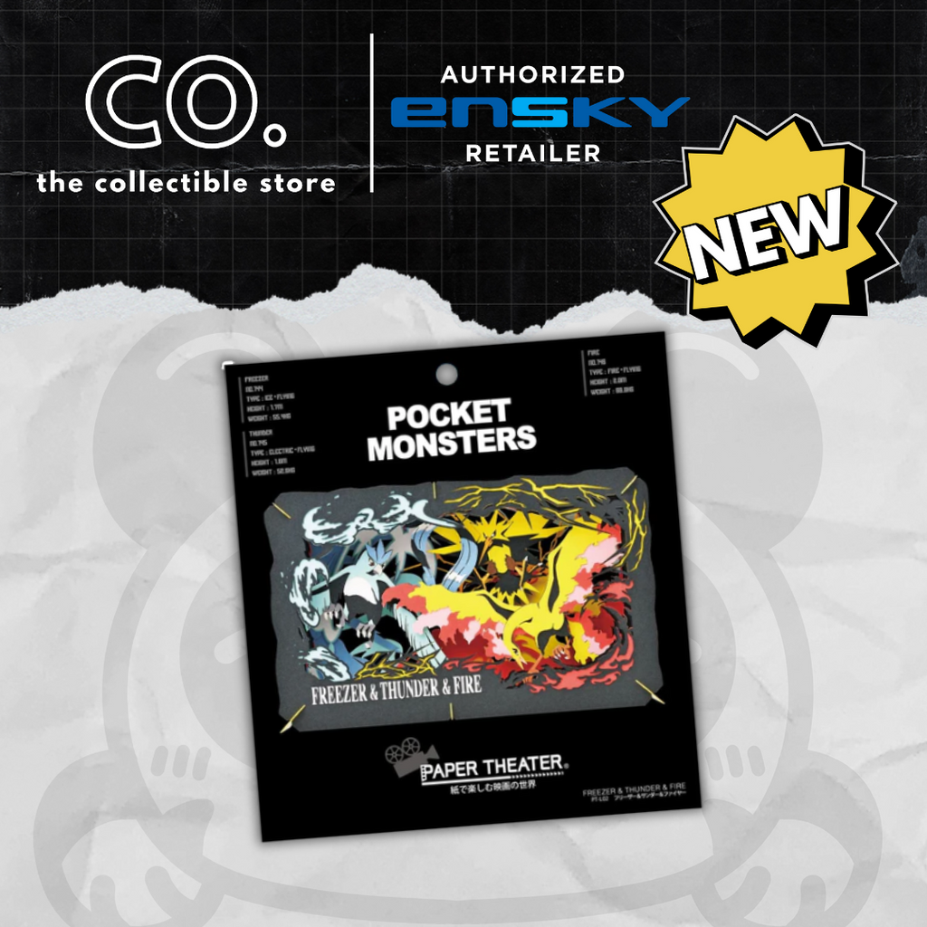 Pokemon - Freezer & Thunder & Fire - PT-L02 Paper Theater
