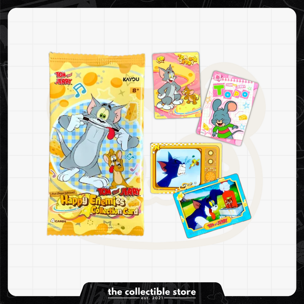 Tom and Jerry - Happy Enemies Collectible Cards Fun Chase Edition Series 1 EN 15 Packs