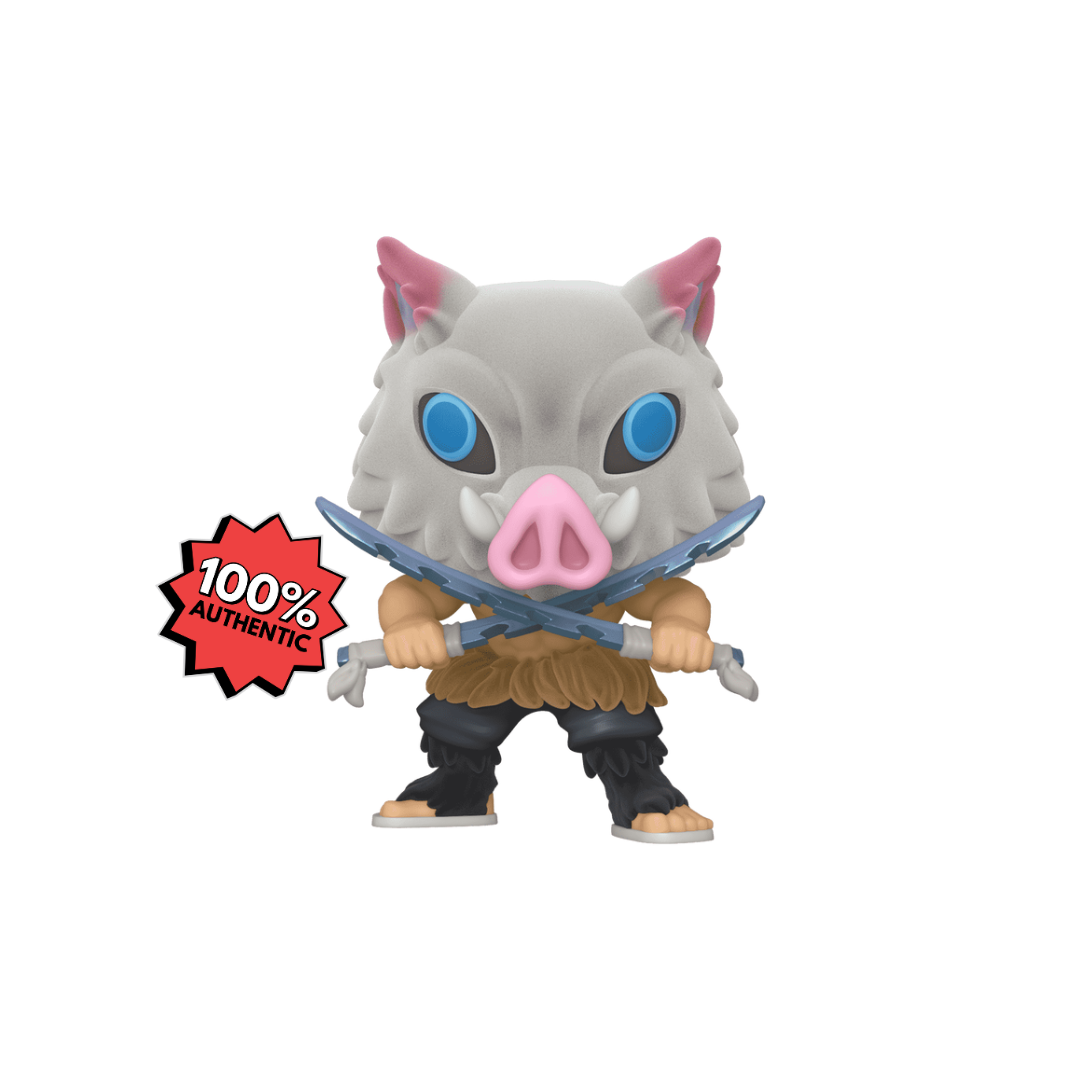 Funko Pop! Demon Slayer - Inosuke Hashibira #870 (Flocked) Chalice Colletibles with Protector