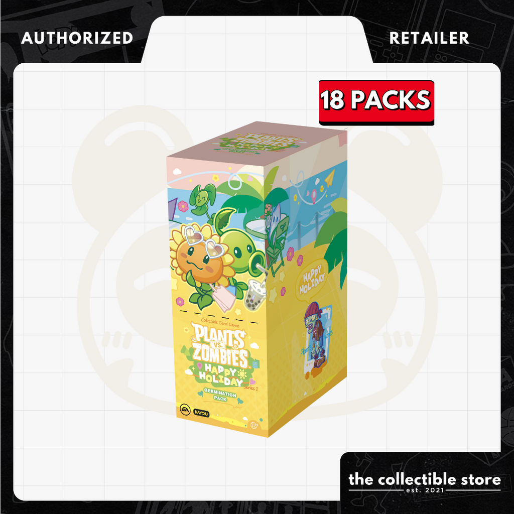 Plants Vs. Zombies - Happy Holiday Germination Series 1 EN Sealed Box 18 Packs