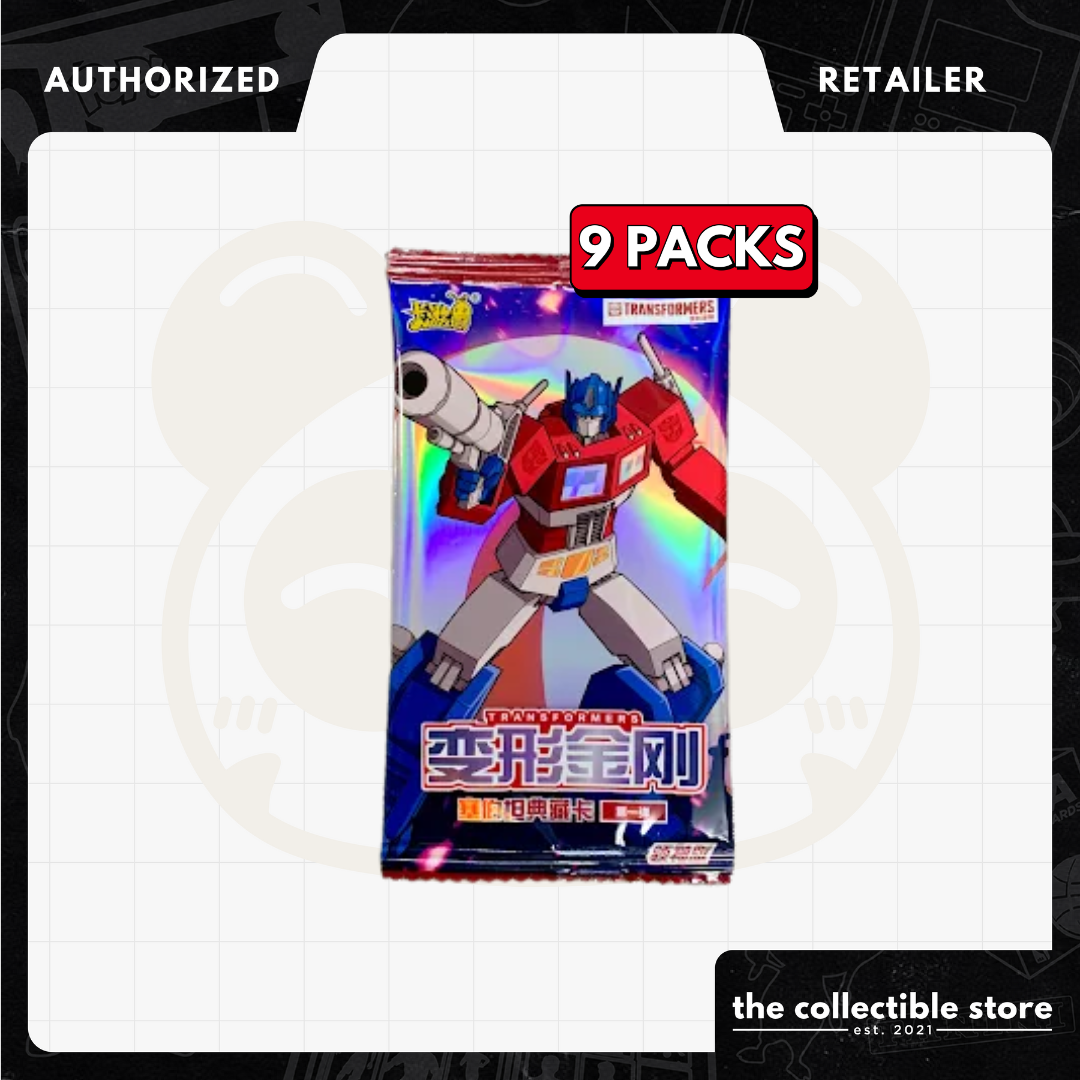 Transformers - Cybertron Collectible Cards Leader Edition Series 1 CN - 9 Packs