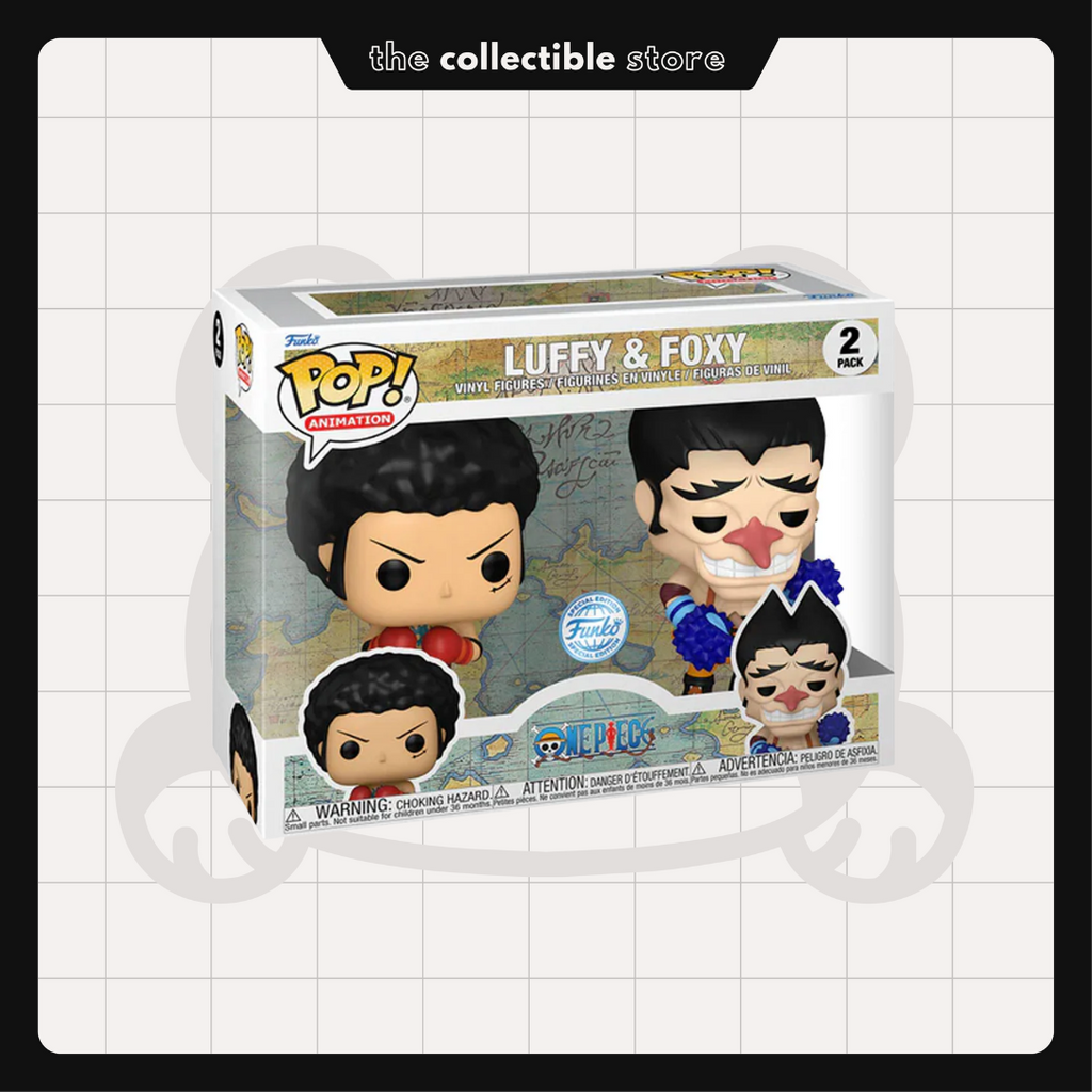 Funko (2-Pack) One Piece - Luffy & Foxy Special Edition