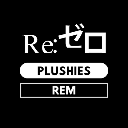 Plushies - (Rezero) - Rem