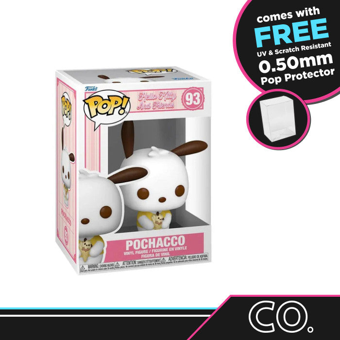 Funko Pop! Sanrio - Hello Kitty and Friends - Pochacco w/ Ice Cream #93 with Protector