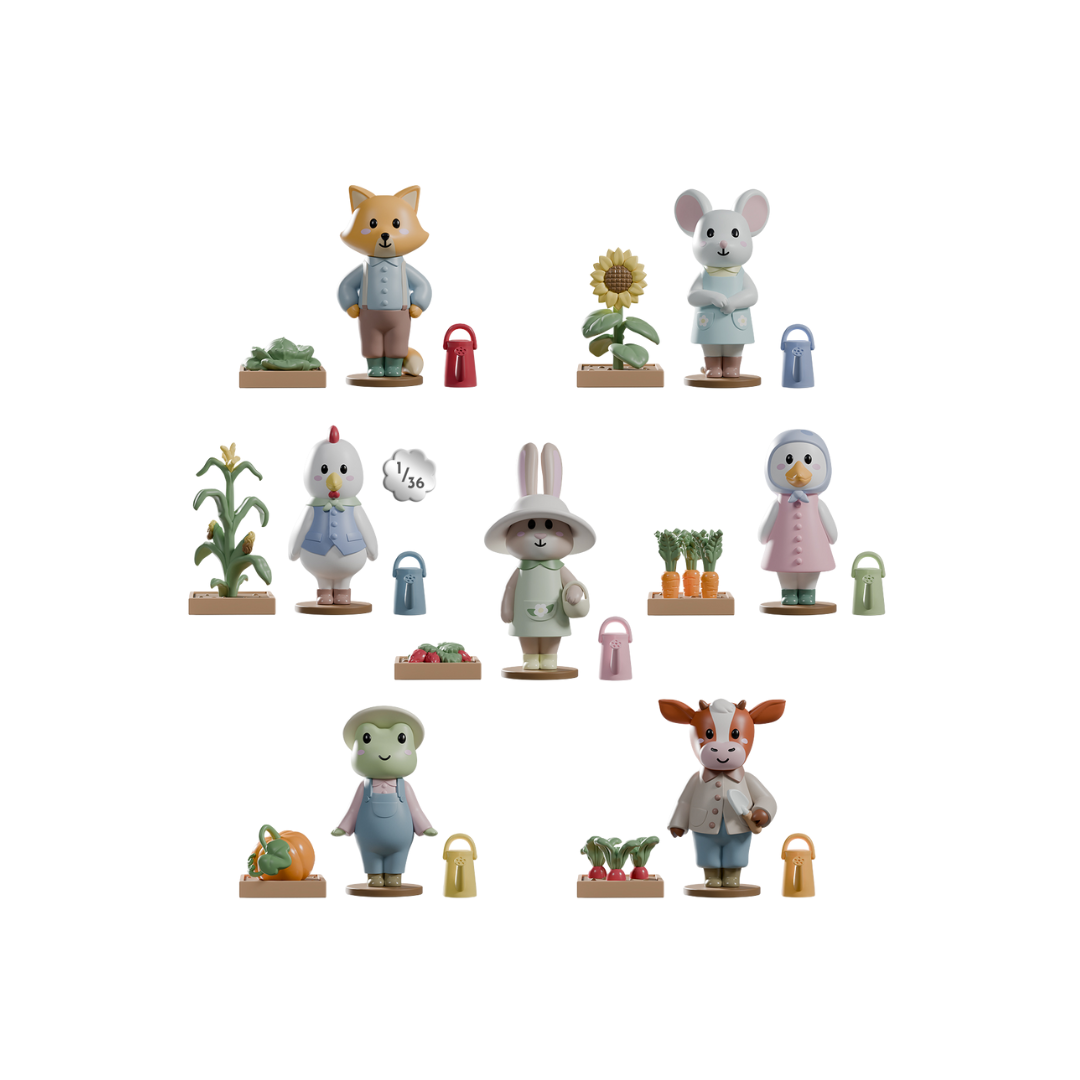 Cozy Gardener Critters - Blind Box - Kaleidos Creative