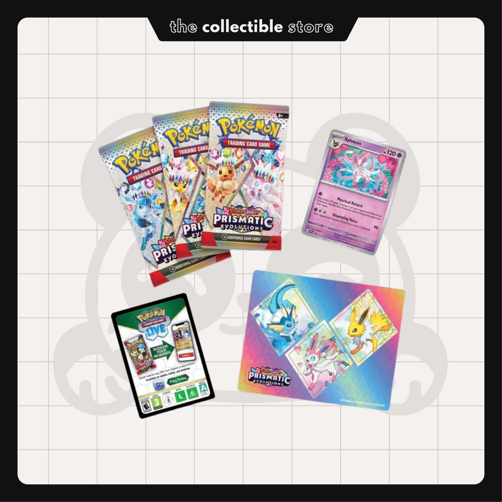 Prismatic Evolutions - Pokemon TCG Tech Sticker Collection