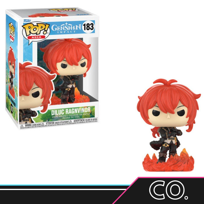 Funko Pop! Genshin Impact - Diluc Ragnvindr #183 Chinese Edition