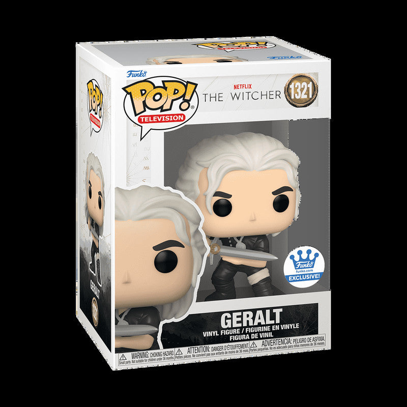 Funko Pop! The Witcher Geralt (Training) #1321 Funko Shop with Protector