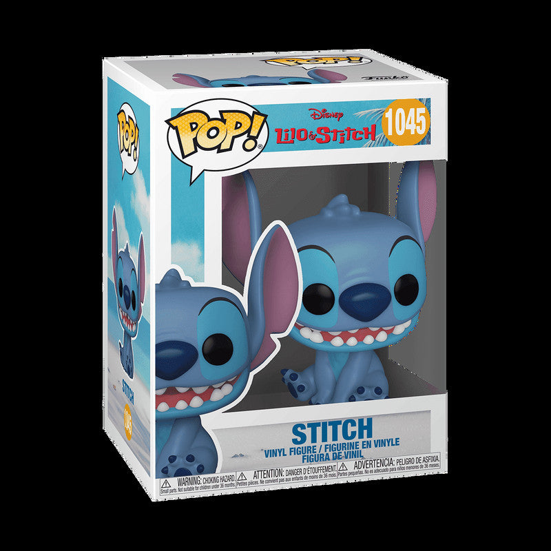 Funko Pop Disney Lilo & Stitch - Stitch #1045 With Free Protector