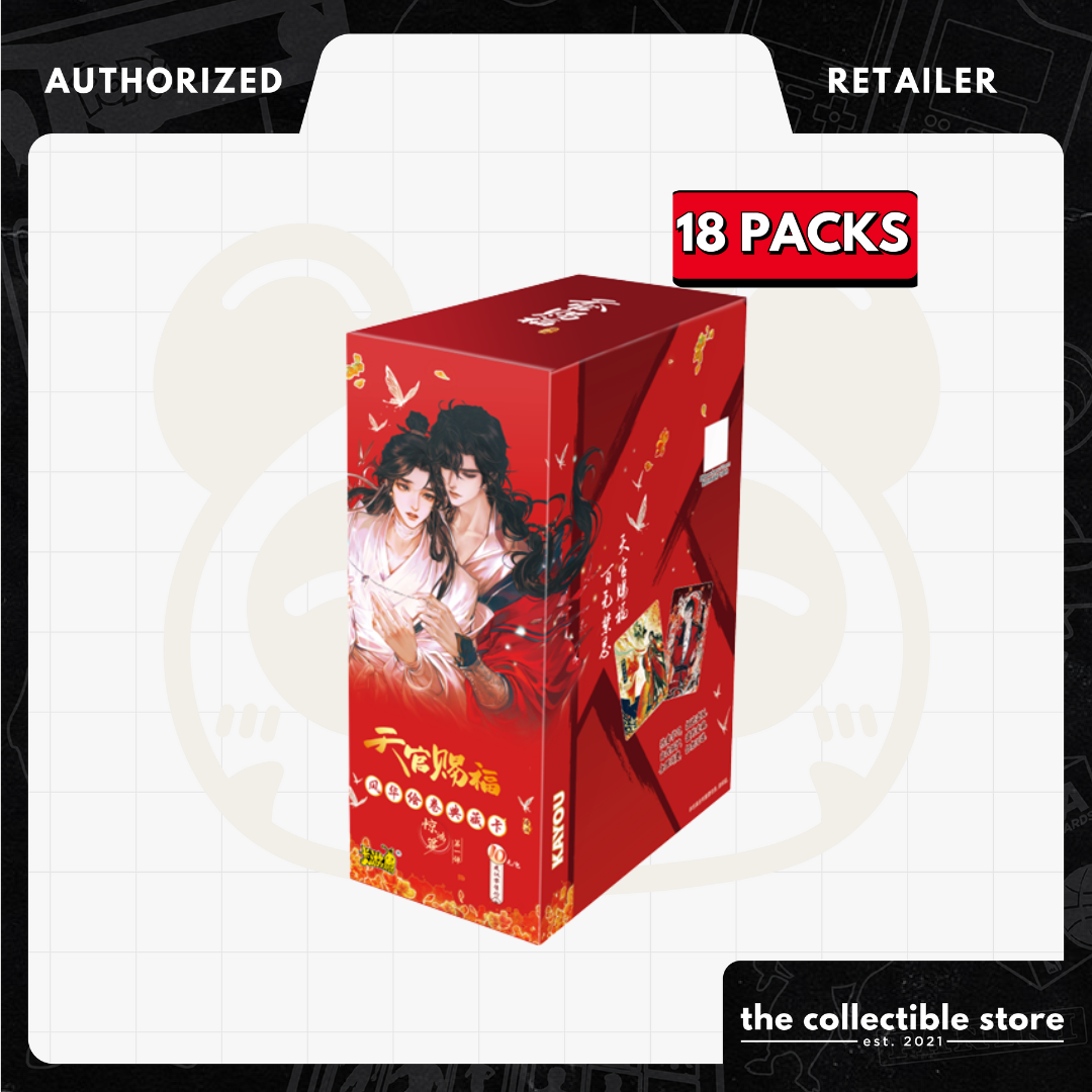TGCF Heaven Official's Blessings - Elegant Scroll Collectible Cards Amazing Chapter Series 1 CN Sealed Box 18 Packs