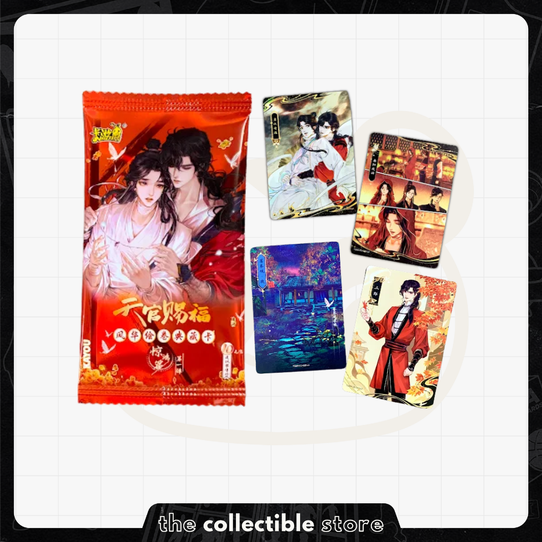 TGCF Heaven Official's Blessings - Elegant Scroll Collectible Cards Amazing Chapter Series 1 CN 9 Packs