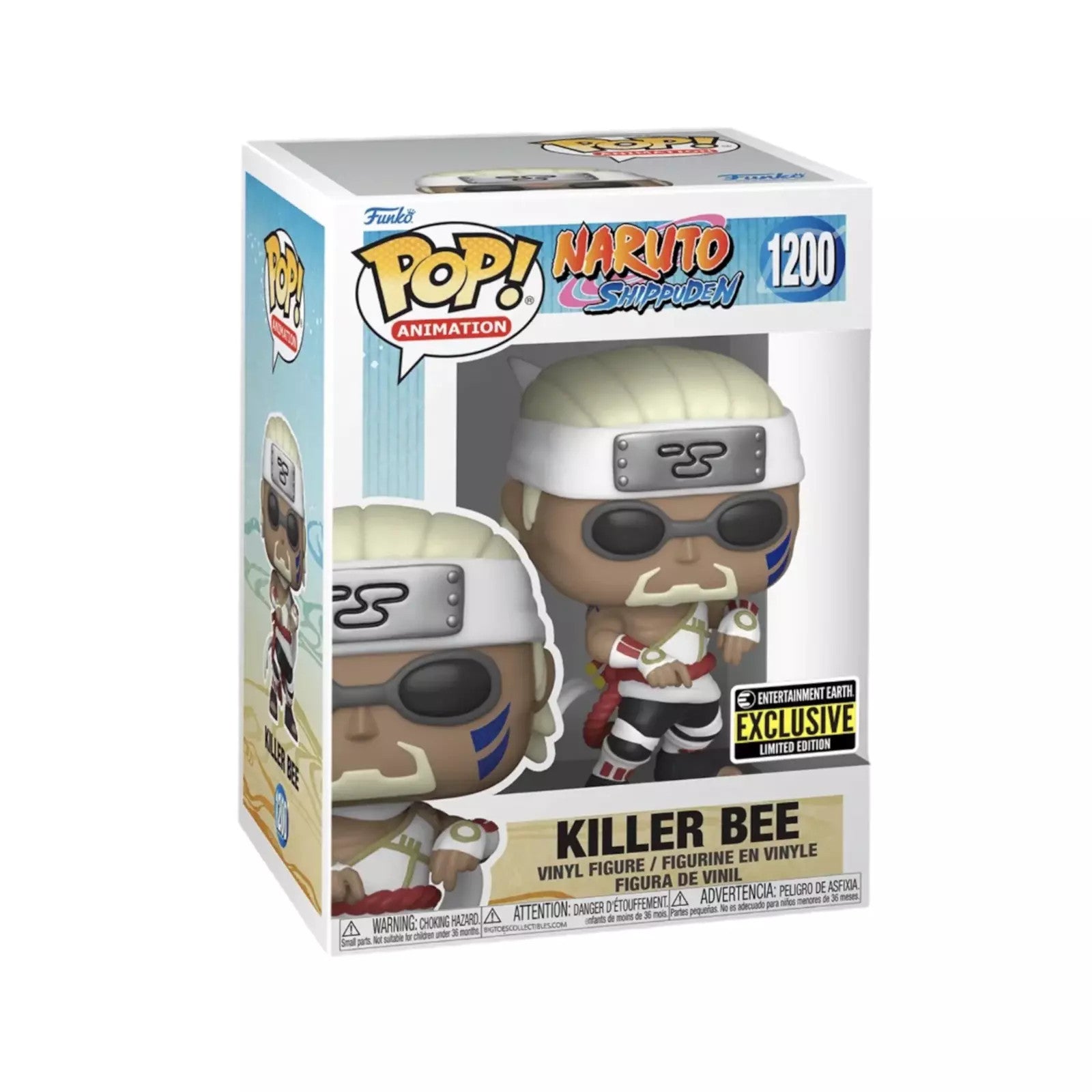 Funko Pop! Naruto Shippuden - Killer Bee #1200 Entertainment Earth