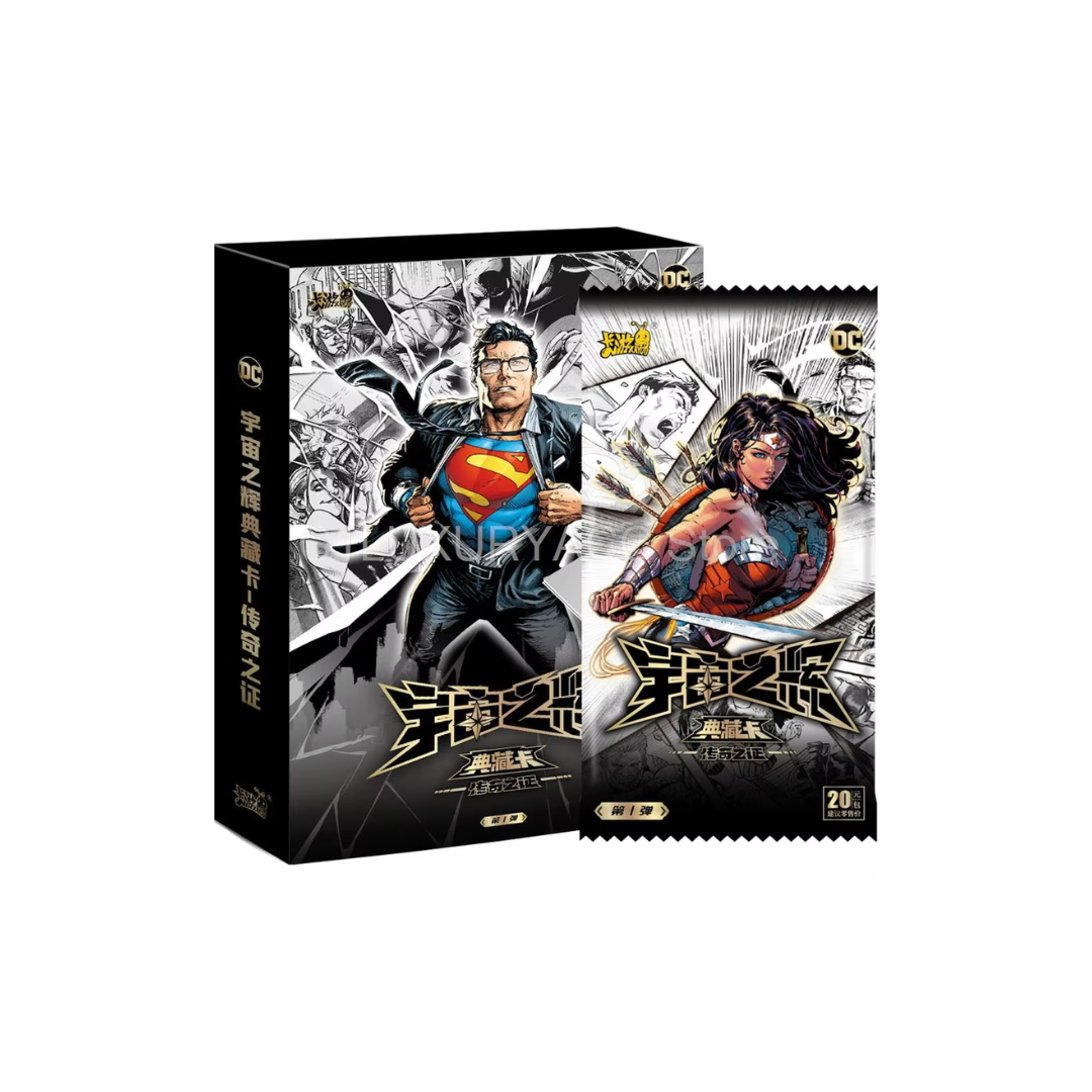 DC - Cosmic Radiance Collectible Cards Legend Proof CN Sealed Box 10 Packs