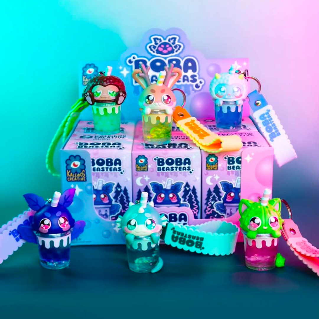 Boba Beasteas - Blind Box Keychain - Kaleidos Creative