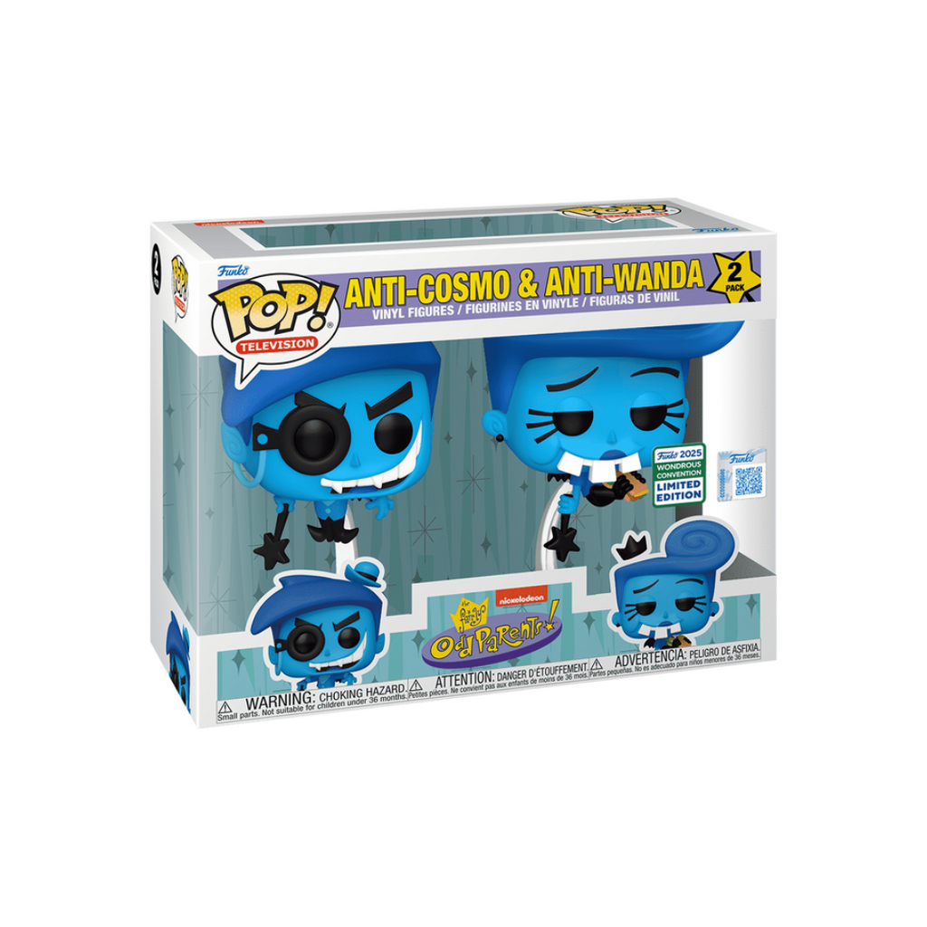 Funko 2-Pack The Fairly OddParents - Anti-Cosmo & Anti-Wanda 2025 Wondercon