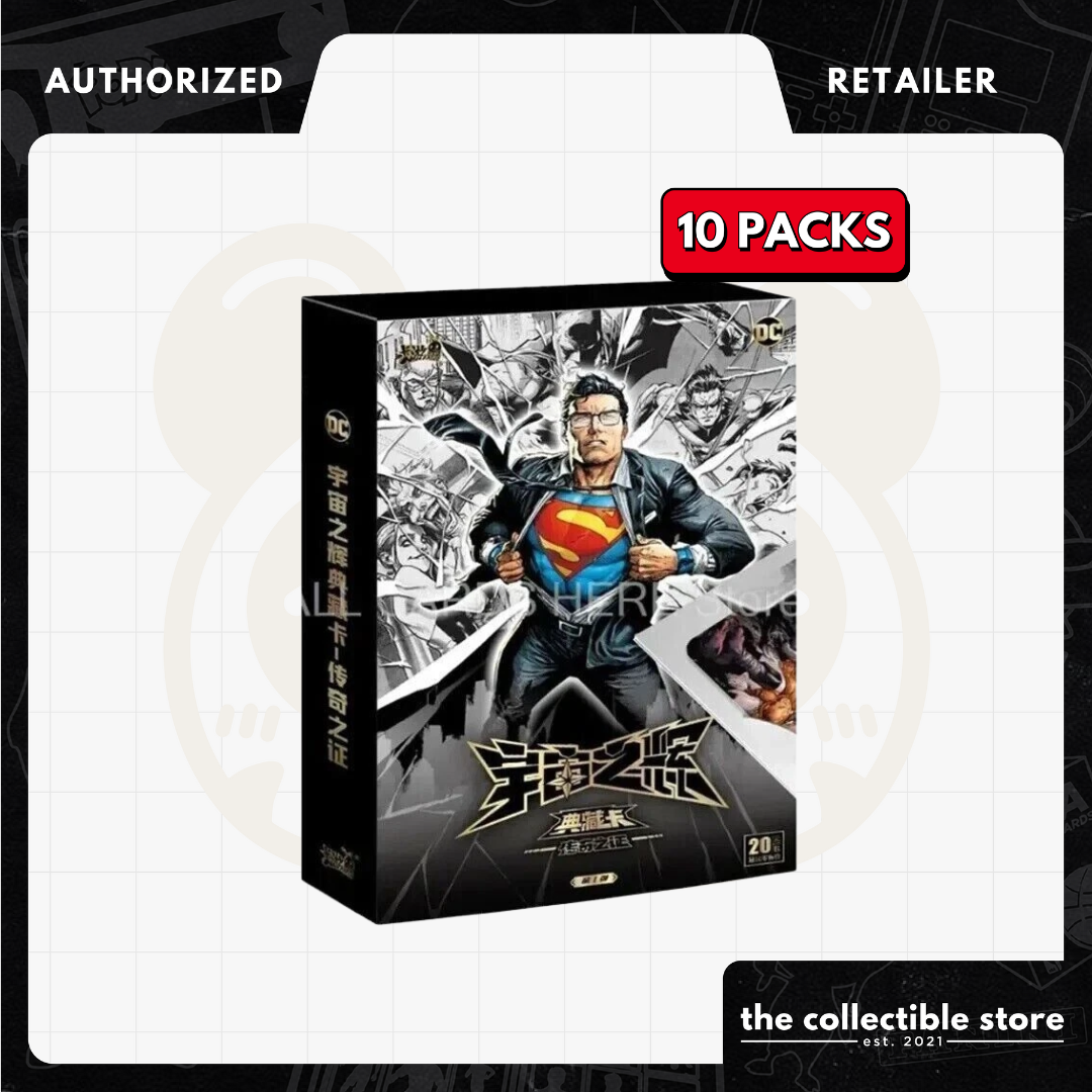 DC - Cosmic Radiance Collectible Cards Legend Proof CN Sealed Box 10 Packs